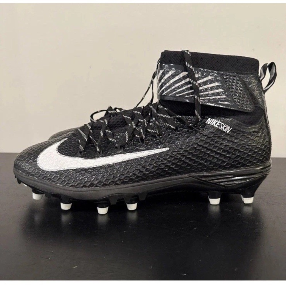 NIKE Men's‎  Lunarbeast Elite TD CF Black Football Cleats Mens 18  New With Box